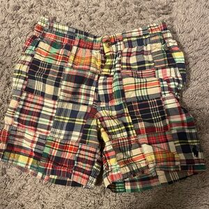Polo Ralph Lauren Madras Boys Shorts Size 10